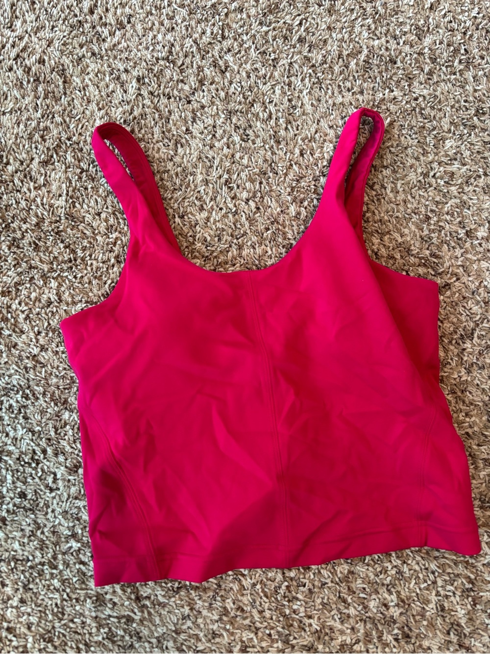 Lululemon tank top with built in bra